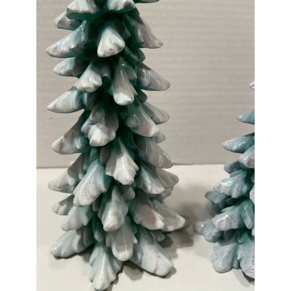 Dept 56 Village Accessories - Wintergreen Pines, Set of 2, Large #52661 - Picture 3 of 5